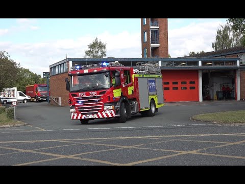 Cheshire Fire & Rescue Service / Crewe First Pump / Turnout