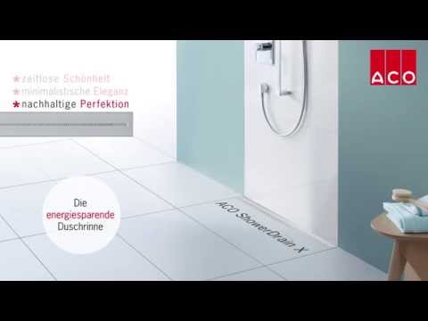 ACO Duschrinnen: Eleganz trifft Leichtigkeit