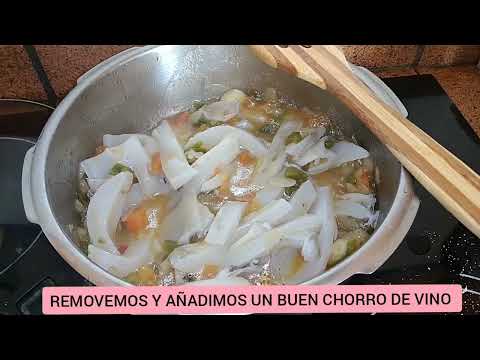 CHOCOS EN VERANILLO, RÁPIDO Y FÁCIL DE HACER...