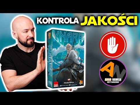 KNARR - świetnie wydana karcianka o wikingach | Kontrola Jakości [2025]