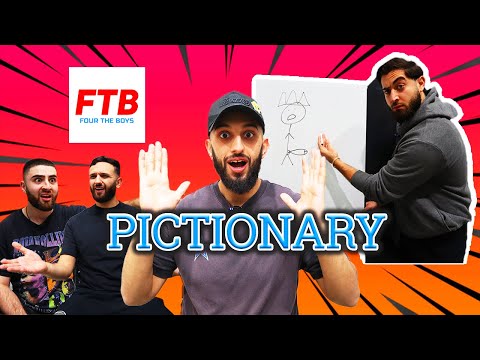 CRAZY PICTIONARY CHALLENGE (WITH FORFEIT)