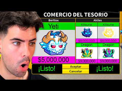 I TRADE YETI Fruit and THIS IS WHAT THEY GAVE ME AT BLOX FRUITS