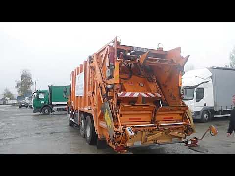 Działanie zasypu śmieciarki.