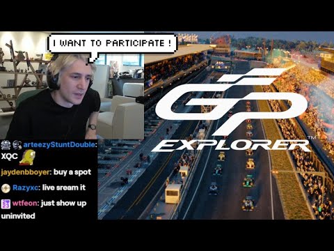 xQc Reacts to GP Explorer 3 | Official Trailer