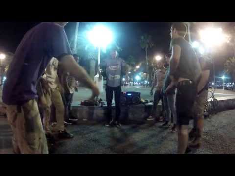 Nahuel Aka Hellboy  VS Boy Flipside  @Maremagnum KRUMP 2013