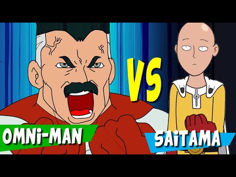 Omni Man VS One Punch Man Saitama [Fan Animation]