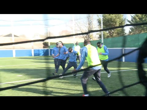 Saint Sébastien sur Loire accueille l’équipe de France de Cécifoot