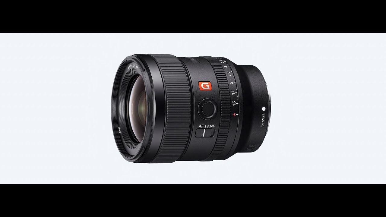 YouTube video - SONY FE 24 mm f/1,4 GM