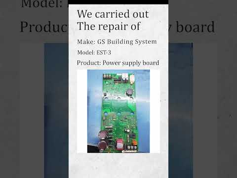 Gs Building Management Systems Power Supply Board Repairs