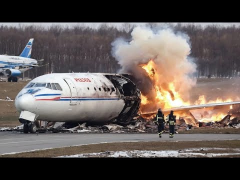 Just now! IL-96 plane carrying President Putin and ministers was shot down by a US missile