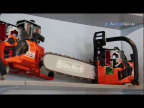 Видео Бензопила OLEO-МAC 937 сборка