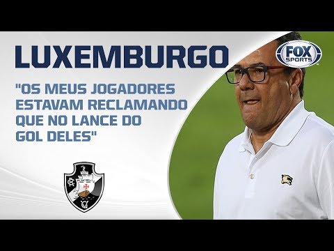 LUXEMBURGO FALA AO VIVO! Veja entrevista do técnico do Vasco após derrota para o Corinthians