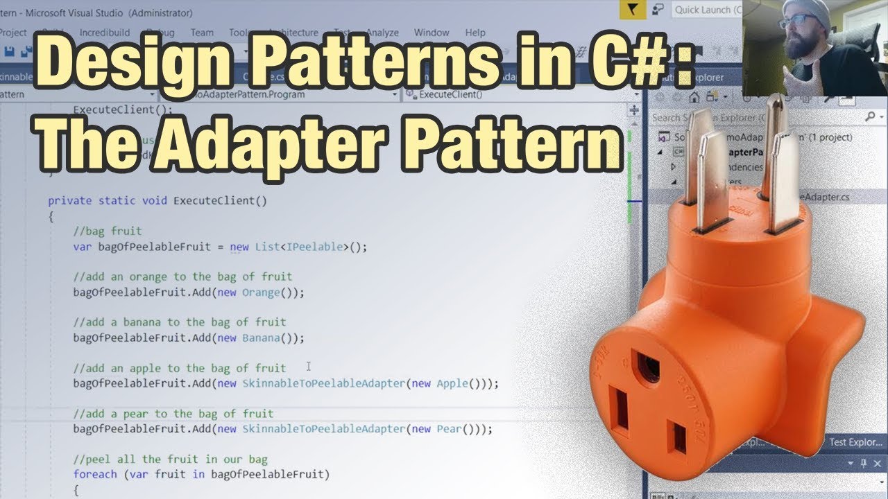 The Adapter Pattern (Design Patterns in C#)