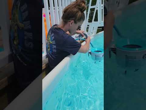 How To Install an Intex Deluxe Wall Mount Surface Skimmer in an above ground Pool
