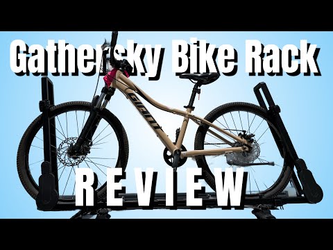 Gathersky Rooftop Bike Rack Review #bikerack #roofrack
