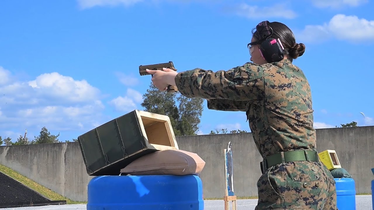 Far East Marine Corps Marksmanship Competition on Camp Hansen, Okinawa, Japan