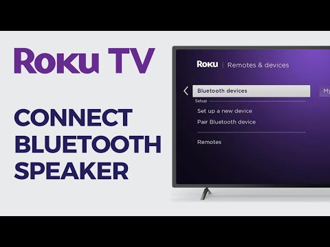 Roku TV How To Connect Bluetooth Speaker - How To Pair Roku TV To Bluetooth Speaker Instructions