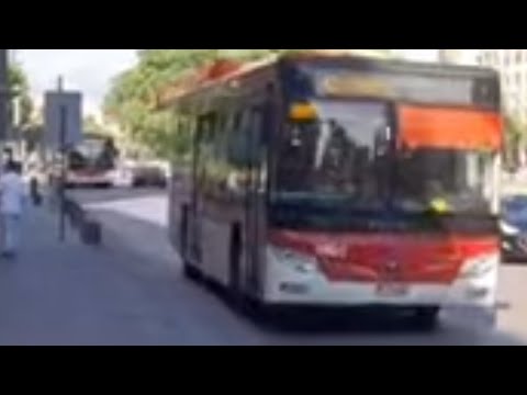 421 en dirección Maipu de voy santiago en bus foton