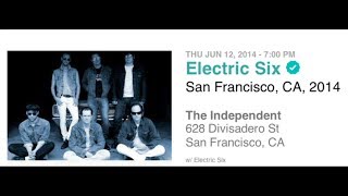 FHTT 0048 - Electric Six June 12th in SF