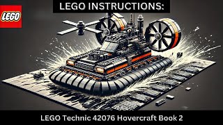 LEGO INSTRUCTIONS: Build the 42076 Hovercraft! 🚤✨ (Step-by-Step Flip Through) Book 2