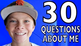 30 THINGS YOU DIDN'T KNOW ABOUT ME (Tayden Dyches 12 Years Old) video