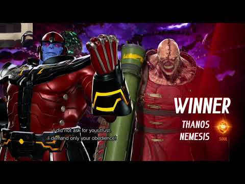 MvC Infinite: Week 2 Online Play pt71 - A Haggar/Nemesis Team? You Missed Gamora (final)