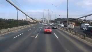 preview picture of video 'Η δεύτερη γέφυρα του Βοσπόρου - Κωνσταντινούπολη (Istanbul)'