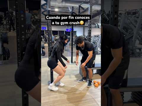 Cuando por fin conoces a tu gym crush😳🔥 #QuienEsJuan #humor #broma #comedia #gimansio