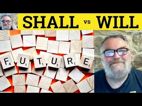 😎 Shall vs Will - Will or Shall - Shall and Will -  Difference Between Shall and Will