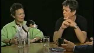 Laurie Anderson &amp; Lou Reed Interviewed by Charlie Rose (2003) - Part One