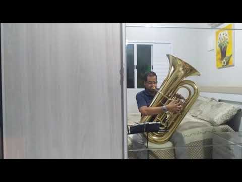 Acompanhando a Orquestra do Brás - Hino 236 - Pedaleira no Primeiro Verso