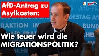 Pressekonferenz zum AfD-Antrag zu Asylkosten