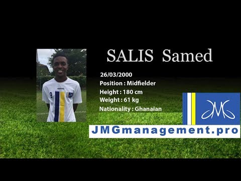 JMG Football Management Salis Samed Ghanean player from JMG Academy In Ivory Coast