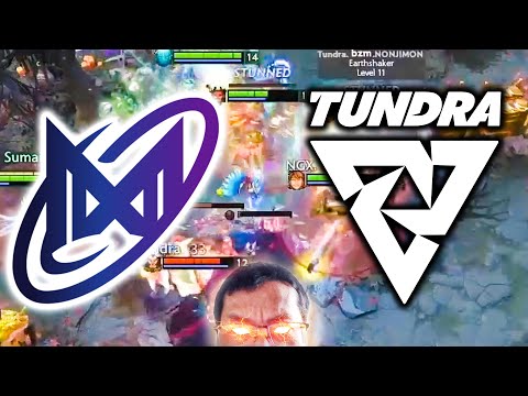 NIGMA GALAXY vs TUNDRA - 322 ENDING SCORE ▌CLAVISION MASTER 2025 DOTA 2