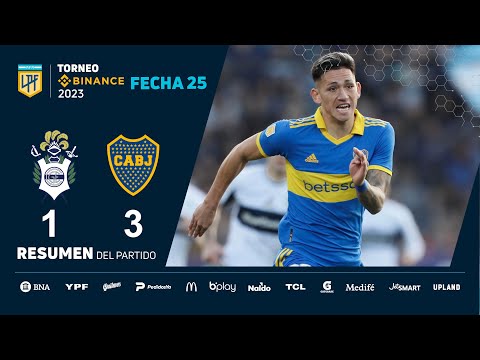 #TorneoBinance 2023 | Fecha 25 | resumen de Gimnasia - Boca