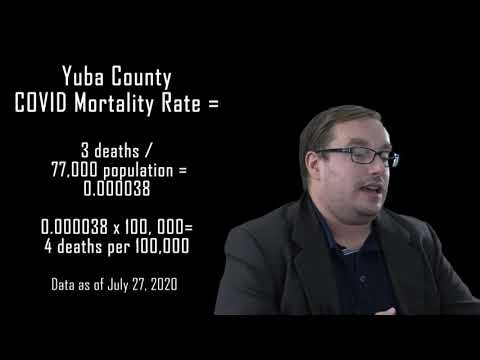 Whether calculated by mortality rate or case fatality rate, Y-S doing better with COVID than state.