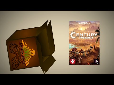 Century: Fűszerút kibontás - Century: Spice Road unboxing - Társasok Erdeje