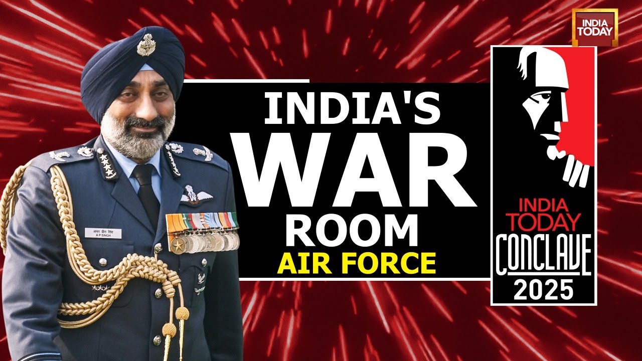 India's War Room: Air Force | Air Chief Marshal AP Singh | Chief Of The Air Staff | IT Conclave 25