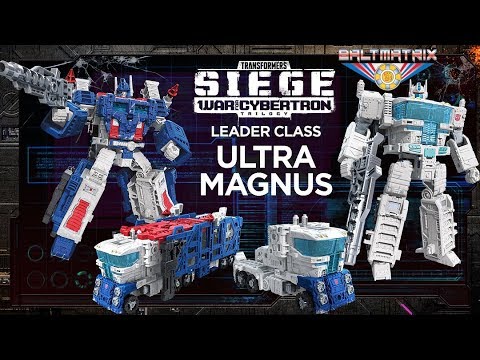 Transformers: War for Cybertron SIEGE - Leader Class ULTRA MAGNUS
