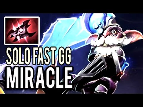 7.02 NEW META SOLO FAST GG 23 Min! HARD CARRY Alchemist by Miracle 9k MMR Dota 2