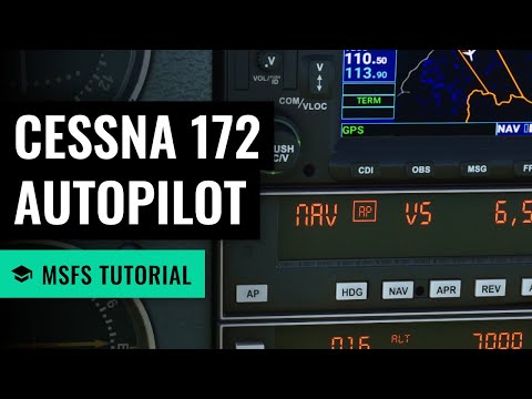 MSFS: Autopilot basics in the Cessna 172 (Garmin 530/430) - Microsoft Flight Simulator
