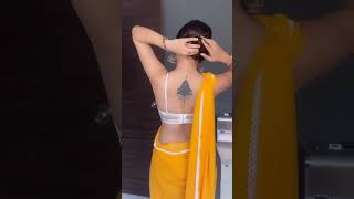 Model Film  | Insta Girl | saree | red l hot Beautiful   | ?   #shorts #tiktok #reels  #viral