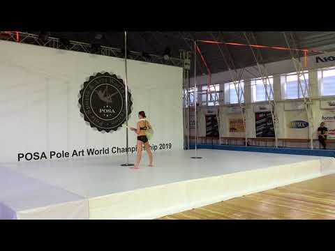 Sonia Valerio (ITA) - M40+, Posa Pole Art World Championship 2019