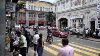 preview picture of video 'Sri Lanka,ශ්‍රී ලංකා,Ceylon, Kandy :  A Main Street in the Center'