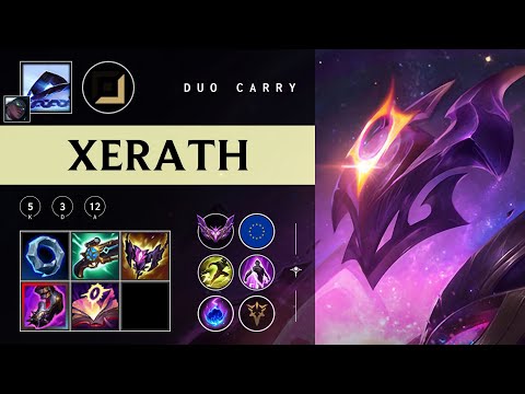 Xerath Carry vs Ziggs - EUW Master Patch 25.24