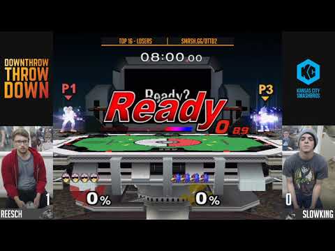 DTTD #2 SSBM - Reesch (C. Falcon) Vs. Slowking (Falco) Top 16 Losers