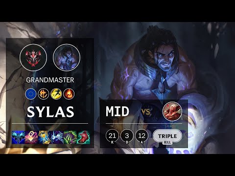 Sylas Mid vs Vladimir - EUW Grandmaster Patch 11.12