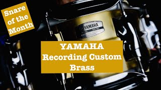 Video thumbnail for Yamaha Recording Custom Brass 14"x5.5" Snare Drum Review (Snare of the Month #9) by Simon Springer