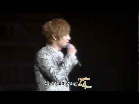 120204~5 KimHyunJonng fancam-talk talk talk@yokohama