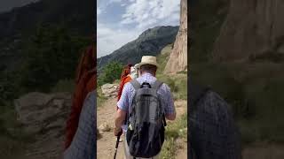 Walking meditation with Buddhist monks in the Amalfi Coast